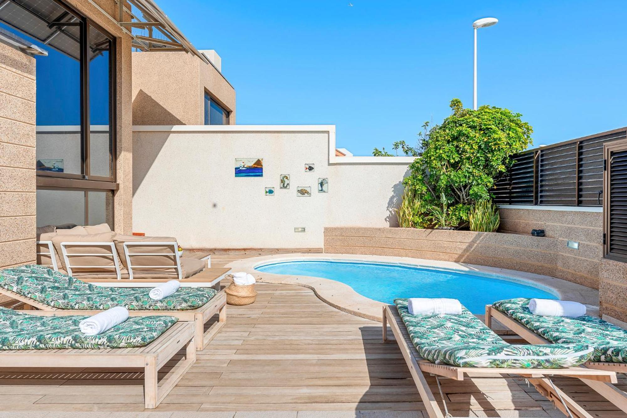 Medano4You Casa Violeta El Médano المظهر الخارجي الصورة