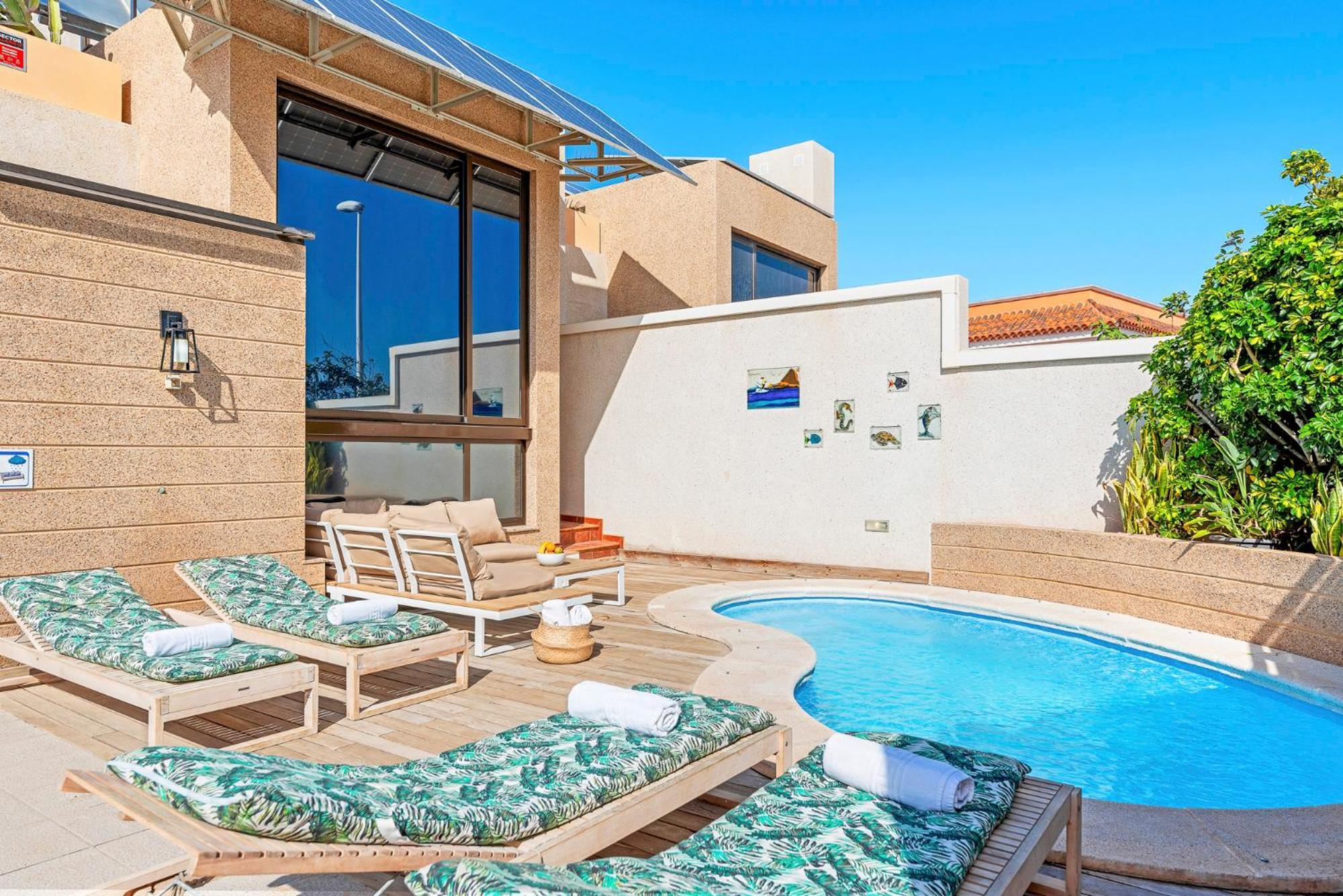 Medano4You Casa Violeta El Médano المظهر الخارجي الصورة